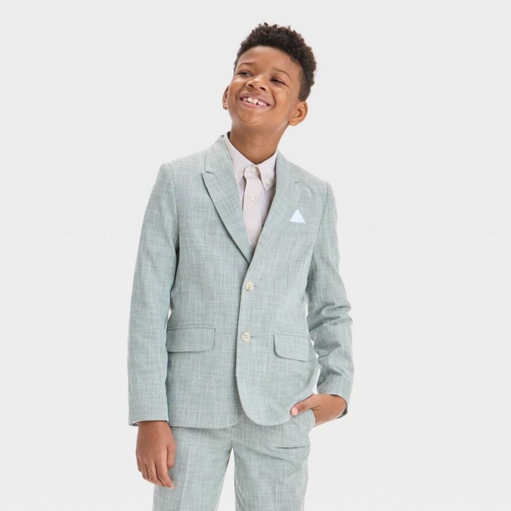 Cat & Jack Light green Kids Blazer